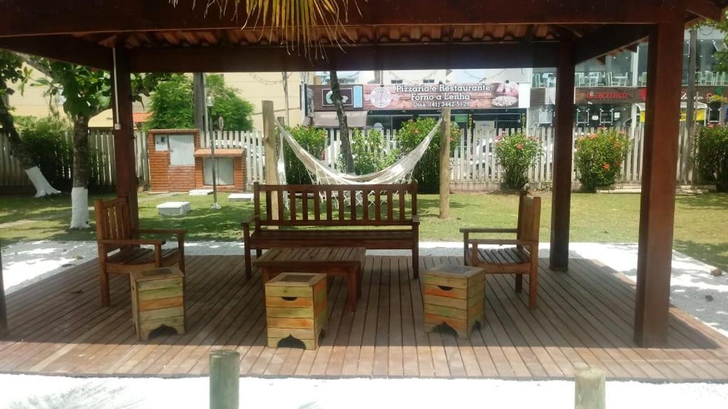 Apto Espetacular A 50 M Do Mar Em Condominio Com Piscinas Maravilhosas Гуаратуба Екстериор снимка